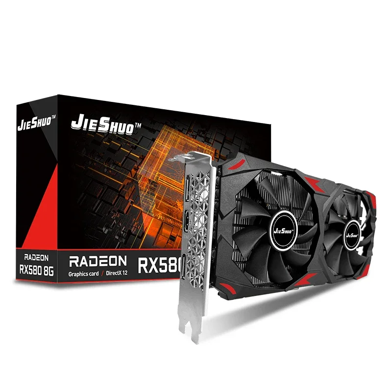 Rx 580 8Gb 2048Sp Gpu - JIESHUO Grafikkarten AMD RX 580 8G